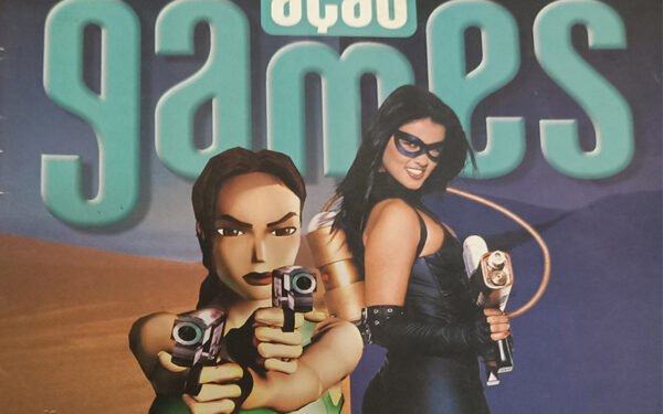 Quando Tiazinha virou Lara Croft: na lendária capa da Ação Games