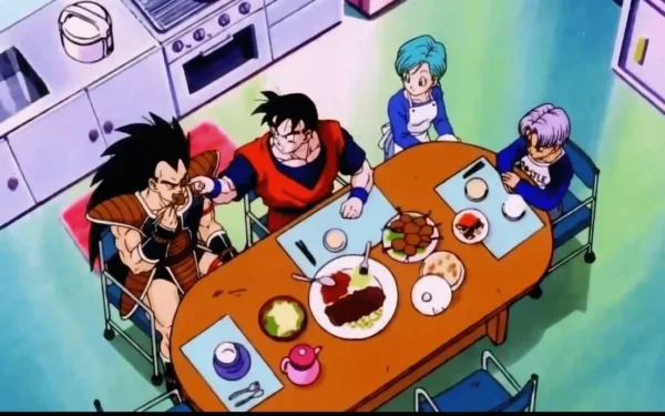 E se Raditz tivesse ido para o futuro de Mirai Gohan?