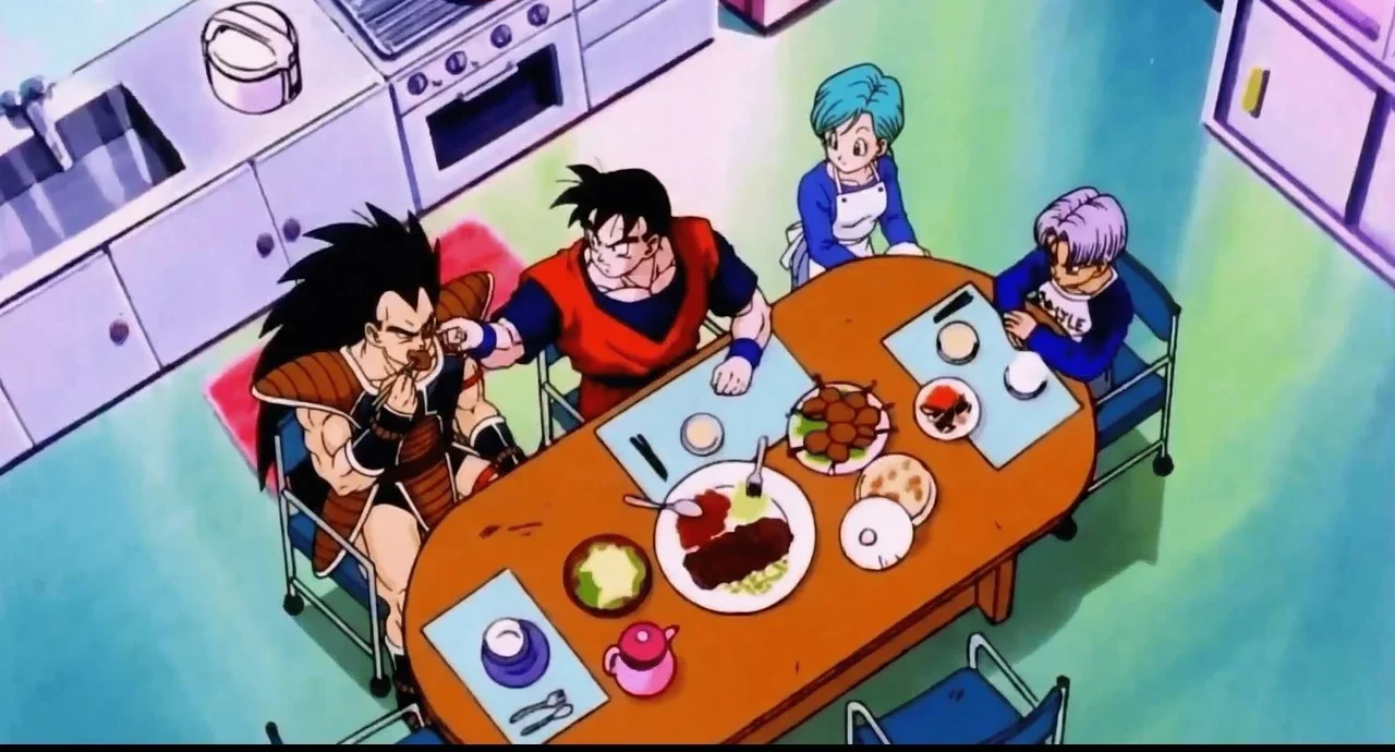 E se Raditz tivesse ido para o futuro de Mirai Gohan?