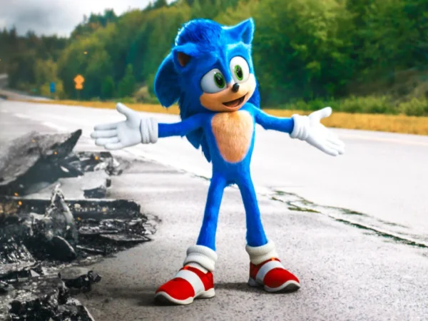 Sonic fez o que a Warner não quis fazer