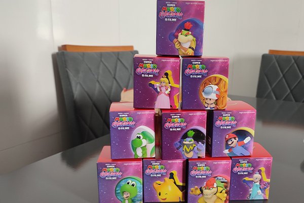 Brindes do McDonald’s Mario Galaxy Filme: Unboxing Completo dos 10 Itens (2026)