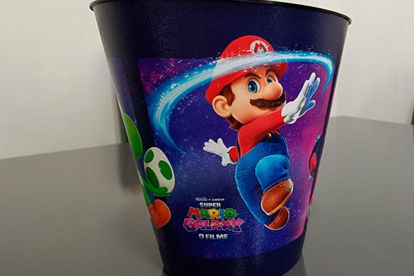 Balde de Pipoca do Super Mario Galaxy no UCI Vale a Pena? Alternativa Mais Barata ao Cinemark