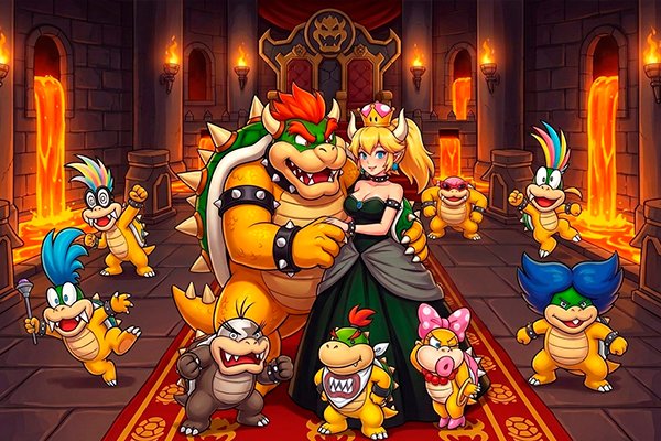A Mãe do Bowser? A Teoria Fanfic de Bowsette que Intriga os Fãs de Super Mario