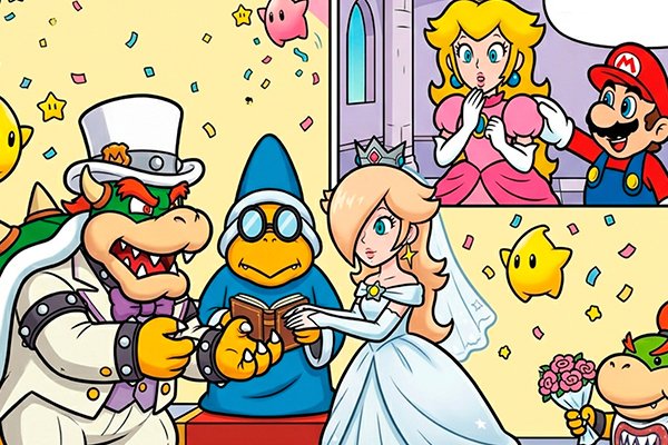 Final Alternativo de Super Mario Galaxy: Uma Ideia Divertida com Bowser e Rosalina