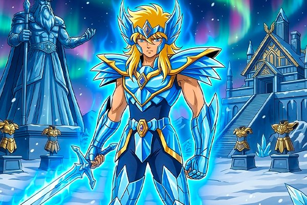 Hyoga Guerreiro Deus de Asgard: a teoria que muda seu destino em Saint Seiya