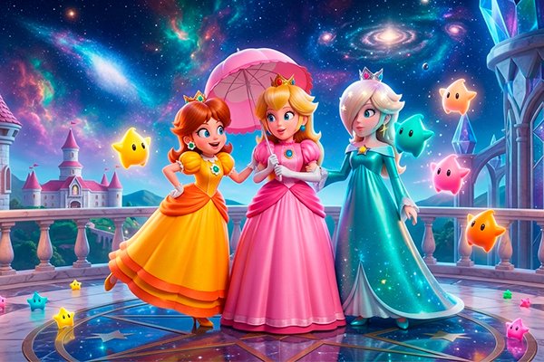 Super Mario Bros e Super Mario Galaxy Provam que Protagonistas Femininas Funcionam Sim