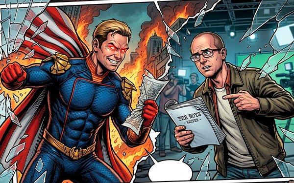 Capitão Pátria Mandou uma Indireta Para Eric Kripke em The Boys?