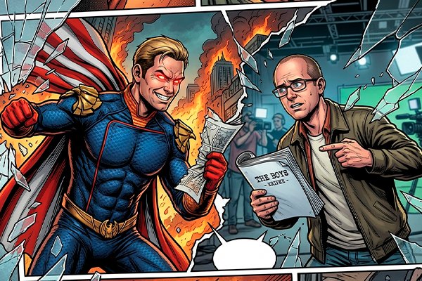 Capitão Pátria Mandou uma Indireta Para Eric Kripke em The Boys?