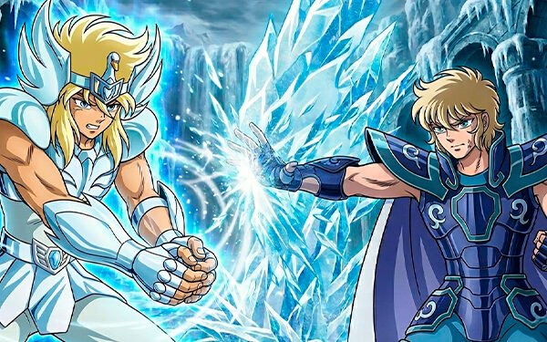 Hakuren Revive o Gaiden de Hyoga em Saint Seiya: The Cygnus Story