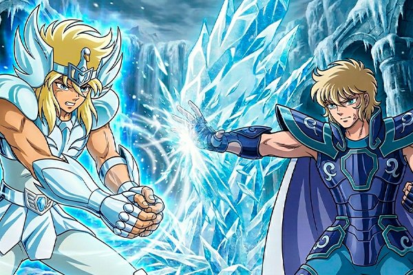 Hakuren Revive o Gaiden de Hyoga em Saint Seiya: The Cygnus Story