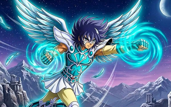 Ikki de Ícaro: O Futuro Sombrio do Cavaleiro de Fênix Como Anjo de Apolo