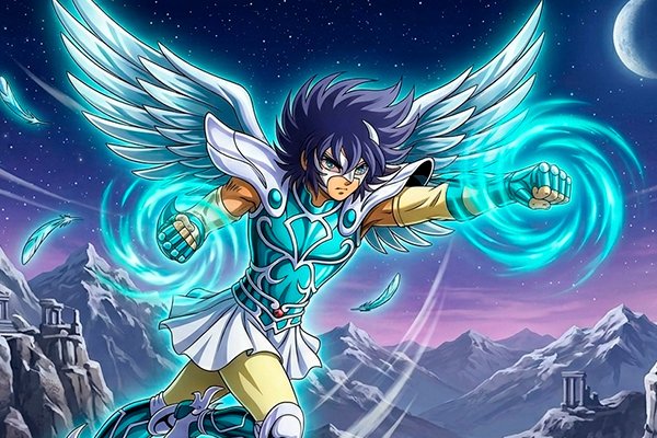 Ikki de Ícaro: O Futuro Sombrio do Cavaleiro de Fênix Como Anjo de Apolo