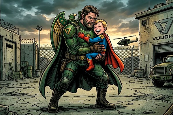 Final Alternativo de The Boys Viraliza com Capitão Pátria Virando um Bebê
