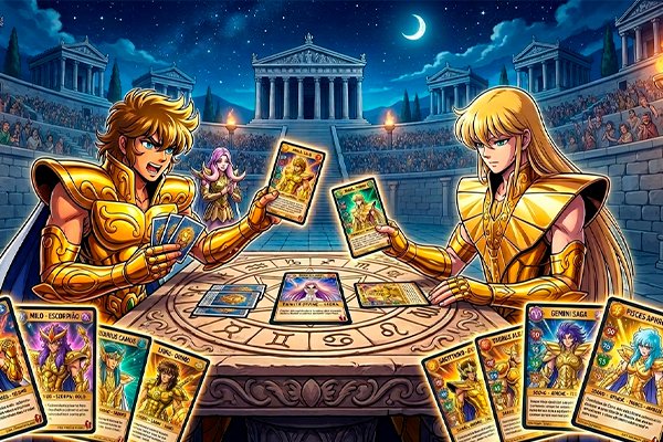 Quem é o Cavaleiro de Ouro Mais Forte? A Resposta Segundo o Super Trunfo de Cavaleiros do Zodíaco