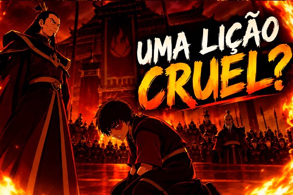 Zuko precisava aprender a defender seus soldados — mas Ozai ensinou isso da pior maneira