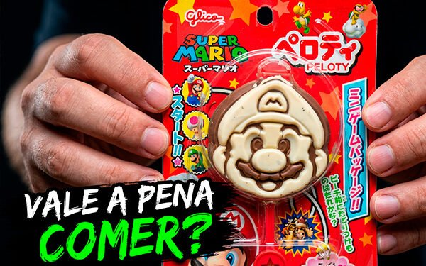 Chocolate do Mario importado do Japão: comer ou guardar de recordação?